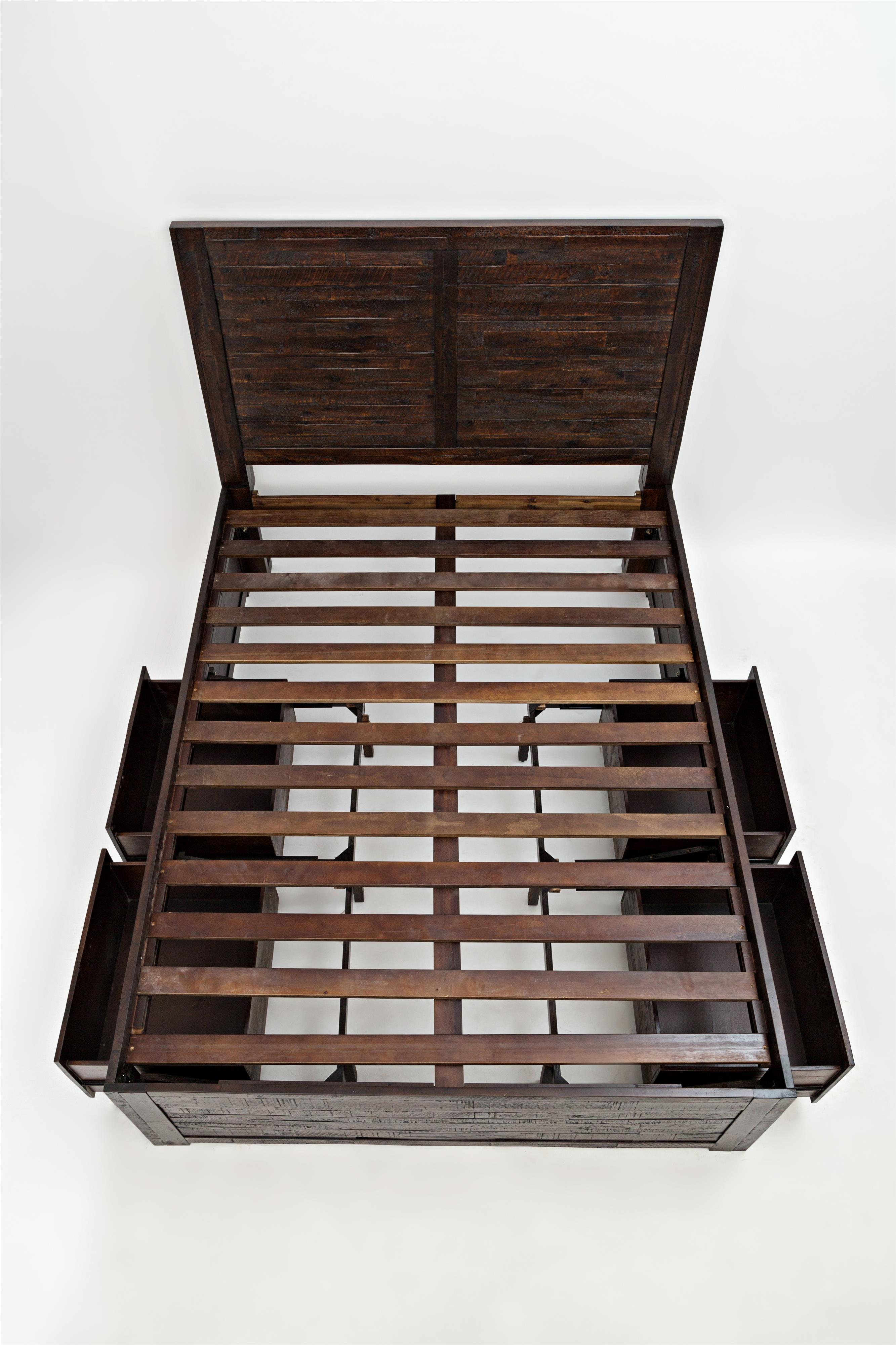 Jofran Kona Grove 70785+86+87 Queen Storage Bed Rife's Home